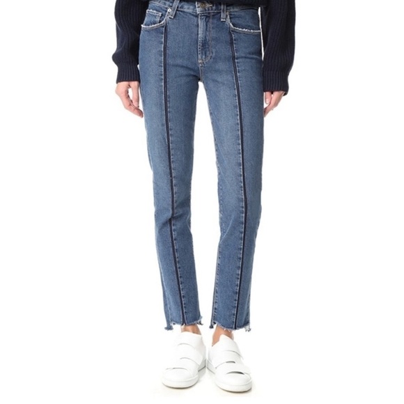 PAIGE Julia Step Hem Felice Step Hem Jeans Size 26 - Picture 6 of 13